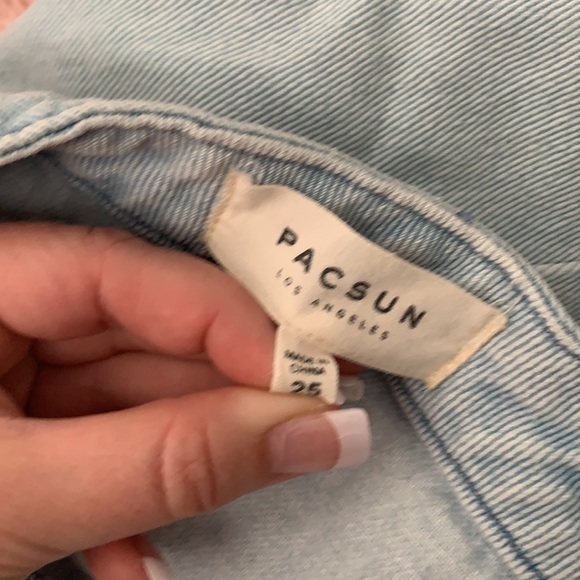 PacSun Jean skirt with zipper in the back - Picture 3 of 4